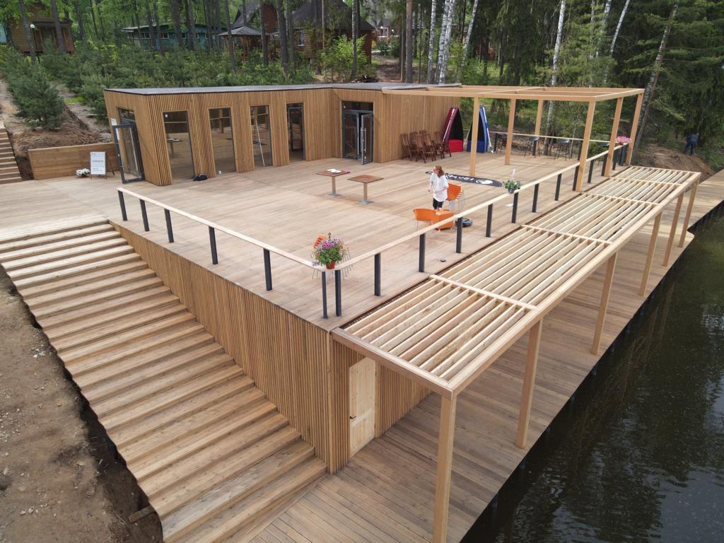 Бетонные скамейки